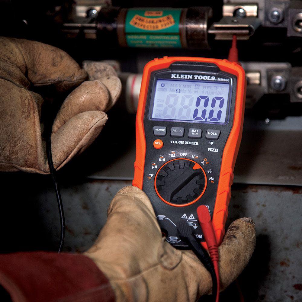 Klein Tools Digital Multimeter Auto-Range 1000V - Ascmtools