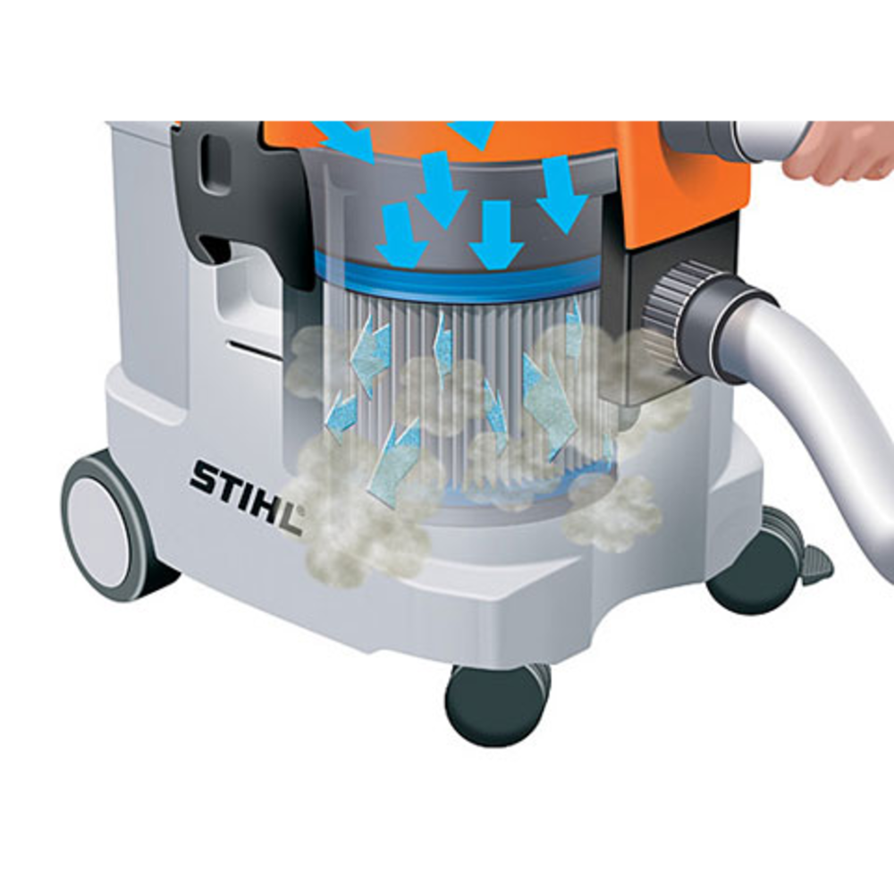 Stihl SE 122 Universal 7.9 Gallon Wet/Dry Vacuum - Ascmtools