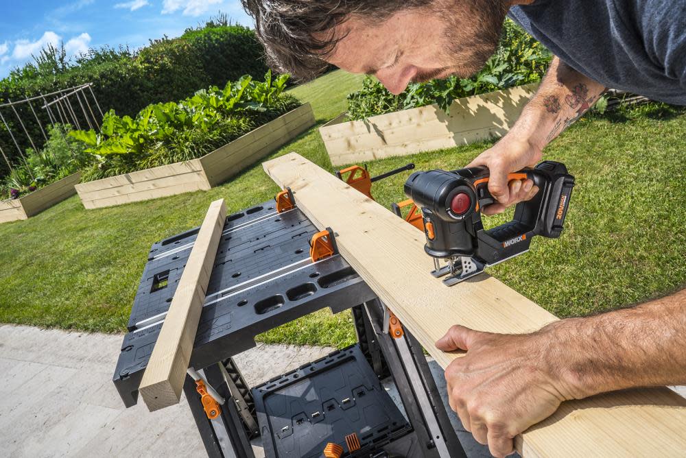 Worx POWER SHARE 20V AXIS 2 in 1 Reciprocating Saw & Jigsaw Kit - Ascmtools
