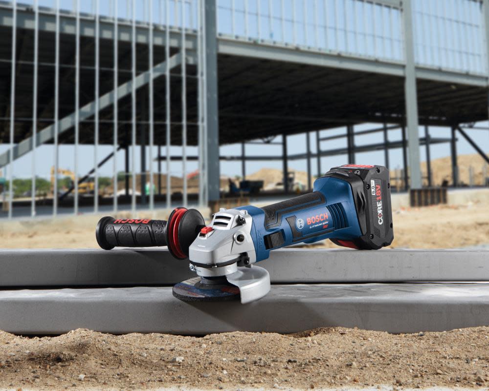 Bosch 18V 4 1/2″ Angle Grinder Kit - Ascmtools