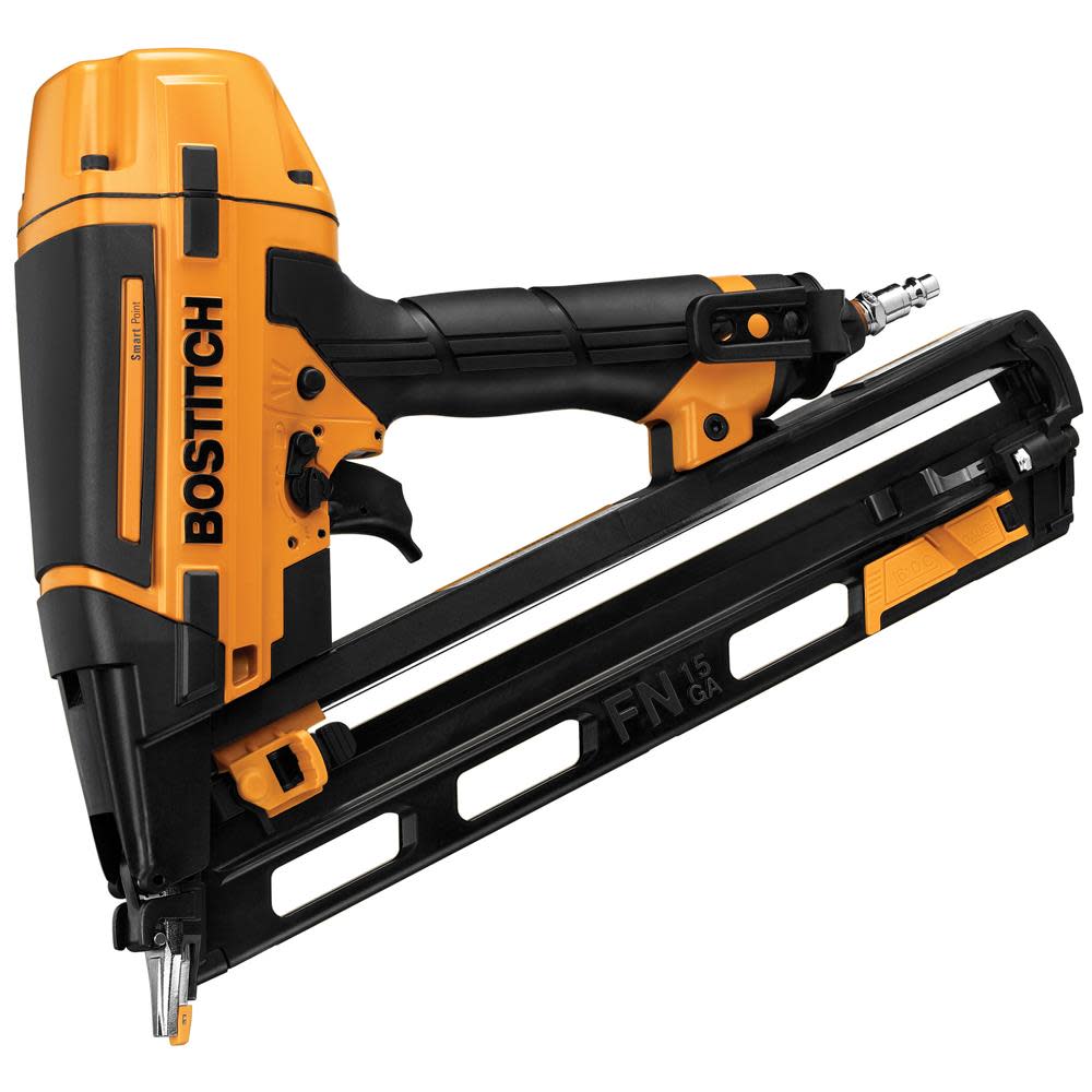Bostitch 2.5-in x 15-Gauge Clip Head Finishing Pneumatic Nail Gun - Ascmtools