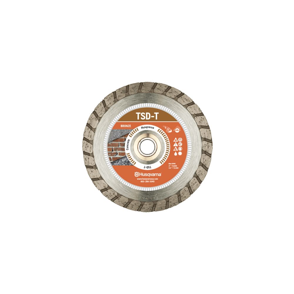 Husqvarna 7″ Turbo TSD-T Diamond Saw Blade Dri Disc Bronz - Ascmtools