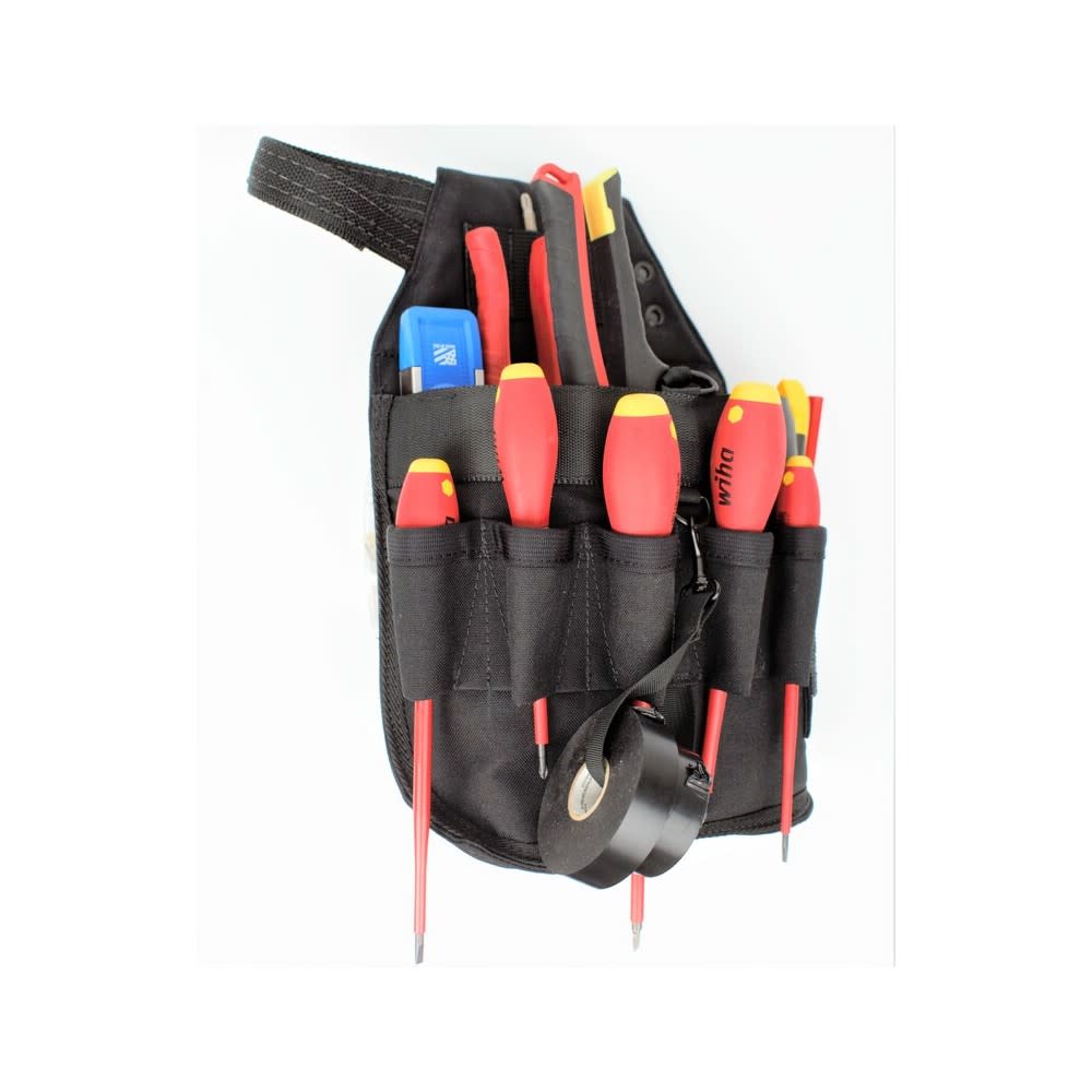 Diamondback Toolbelts Black Right Side Niko Tool Pouch - Ascmtools