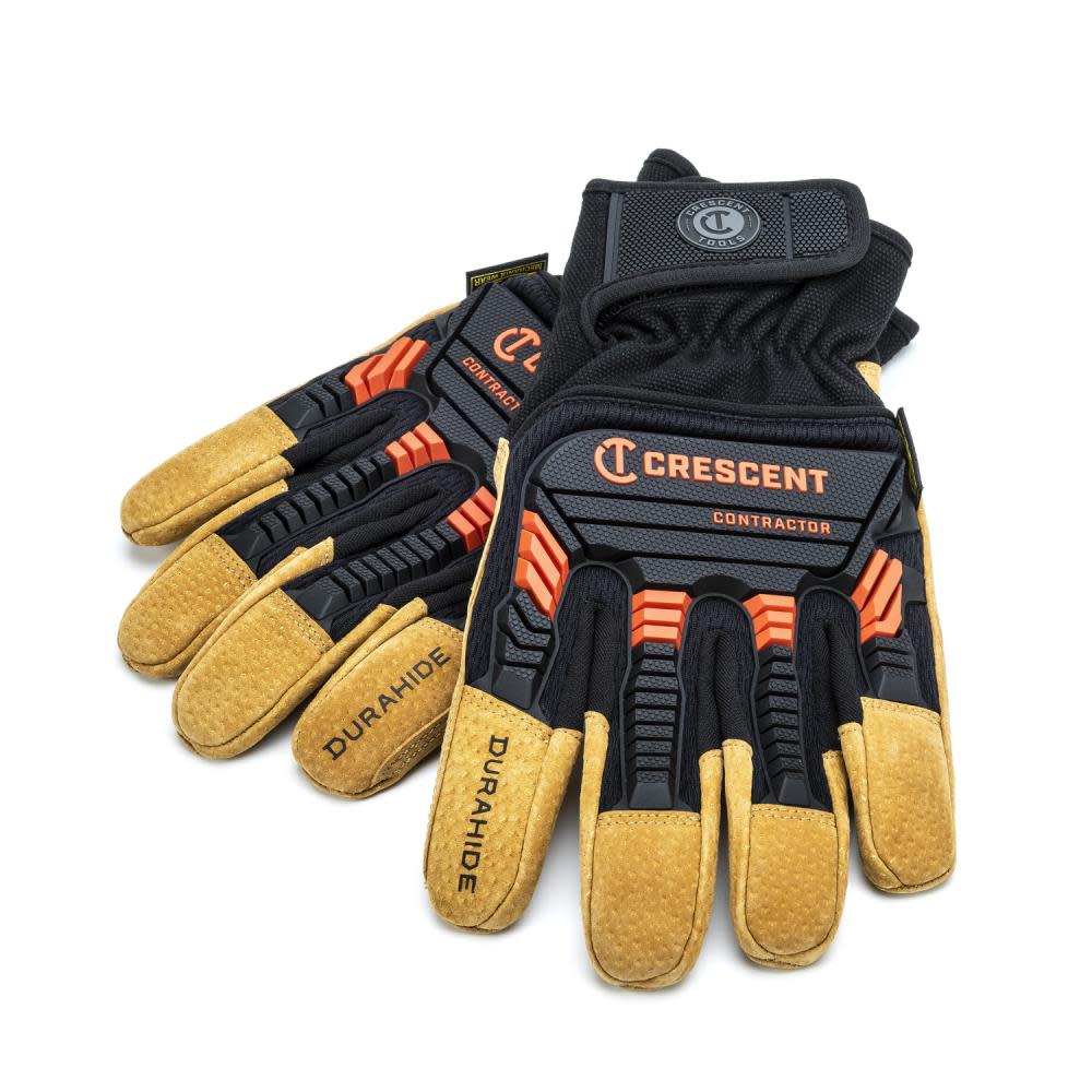 Crescent Heavy Impact Work Gloves – XL - Ascmtools