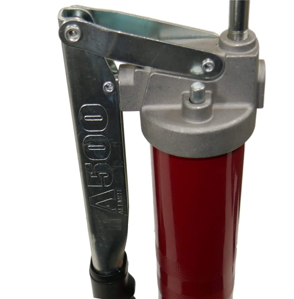 Alemite 16 Oz Cylinder 10000 PSI Heavy Duty Lever Action Grease Gun - Ascmtools