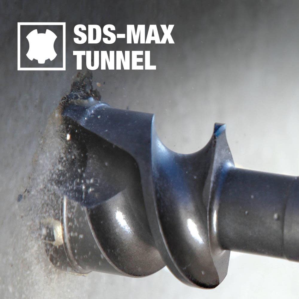 Makita 2 1/2″ x 24″ SDS MAX Tunnel Bit - Ascmtools