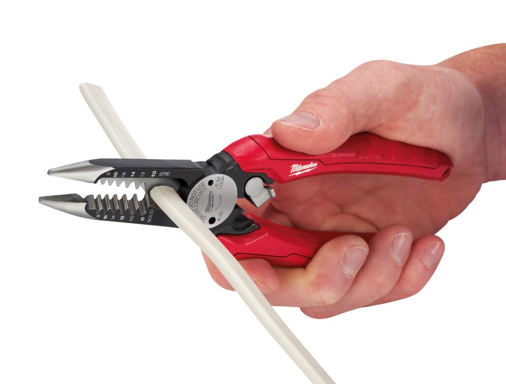 Milwaukee Electricians Combination Wire Pliers - Ascmtools