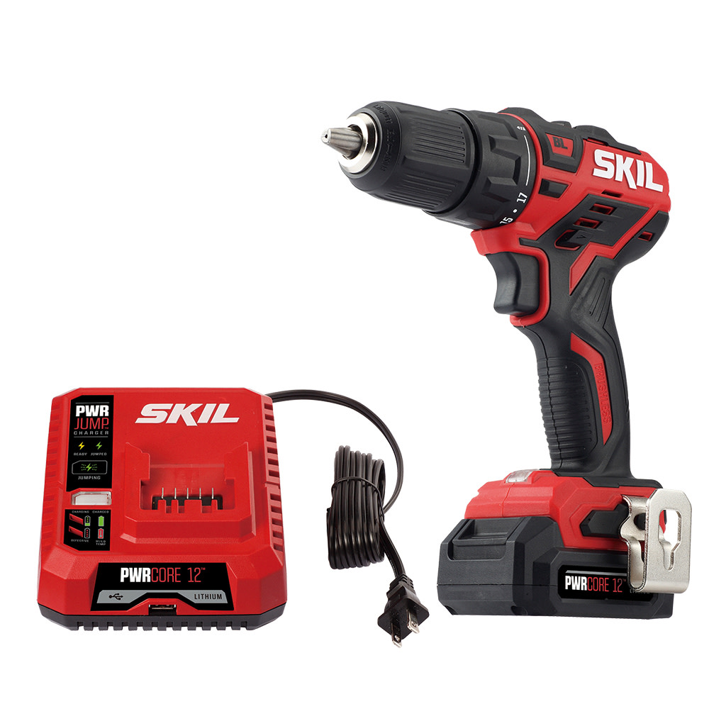 SKIL PWRCORE 12 12V 1/2” Drill Driver KIT - Ascmtools