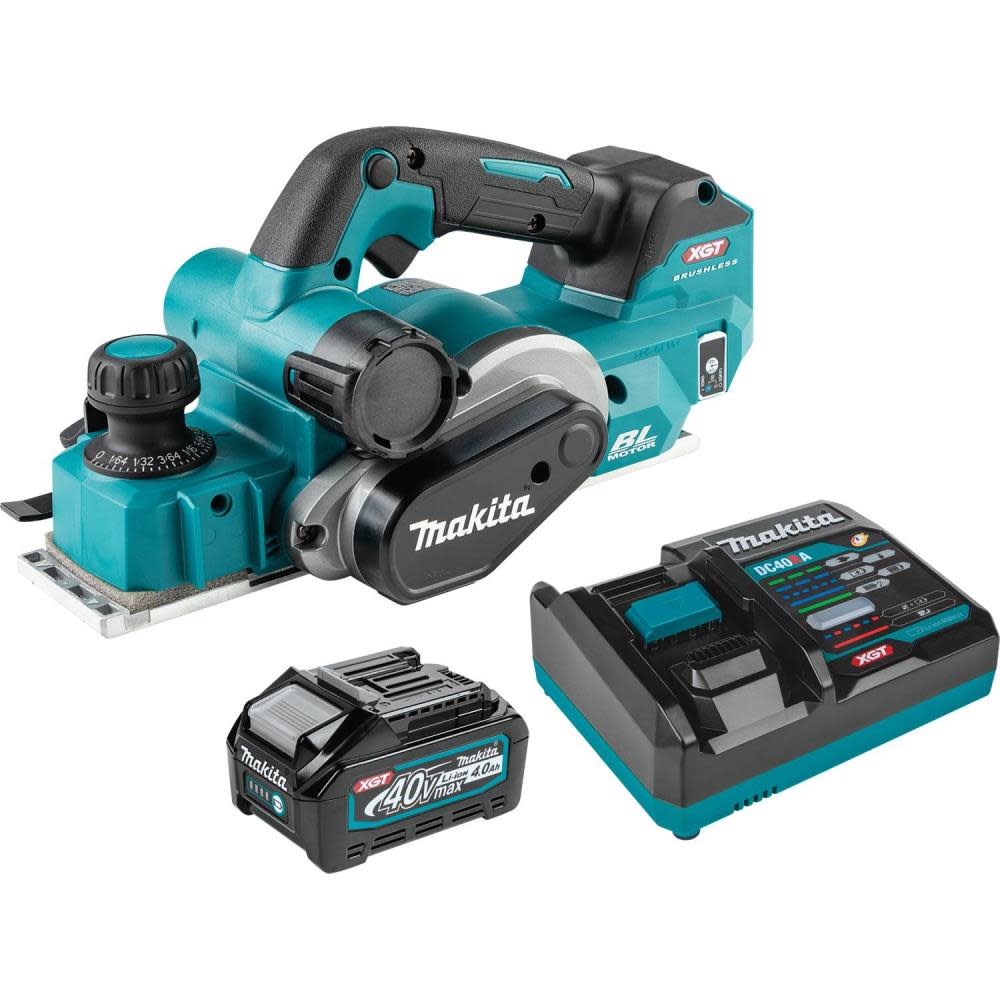 Makita 40V max XGT Cordless 3 1/4″ Planer Kit AWS Capable - Ascmtools