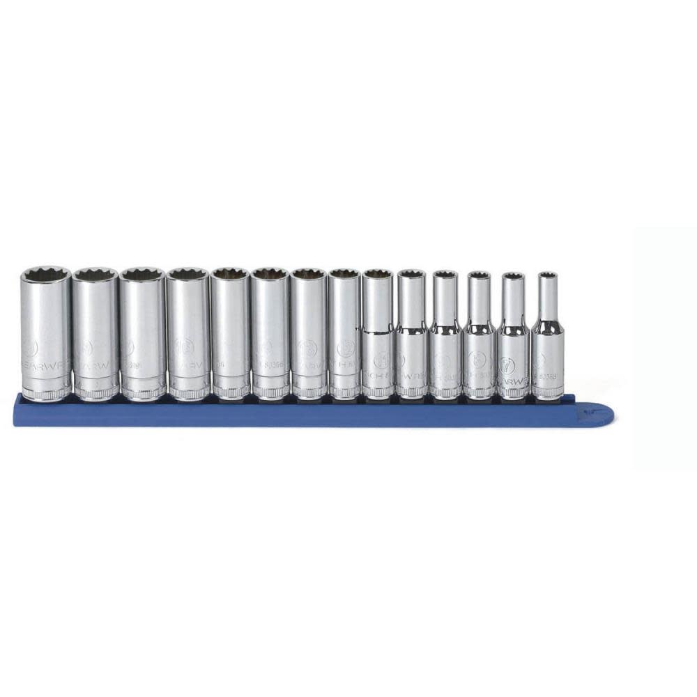 GEARWRENCH 14 Pc 3/8″ Drive 12 Point Deep Metric Socket Set - Ascmtools