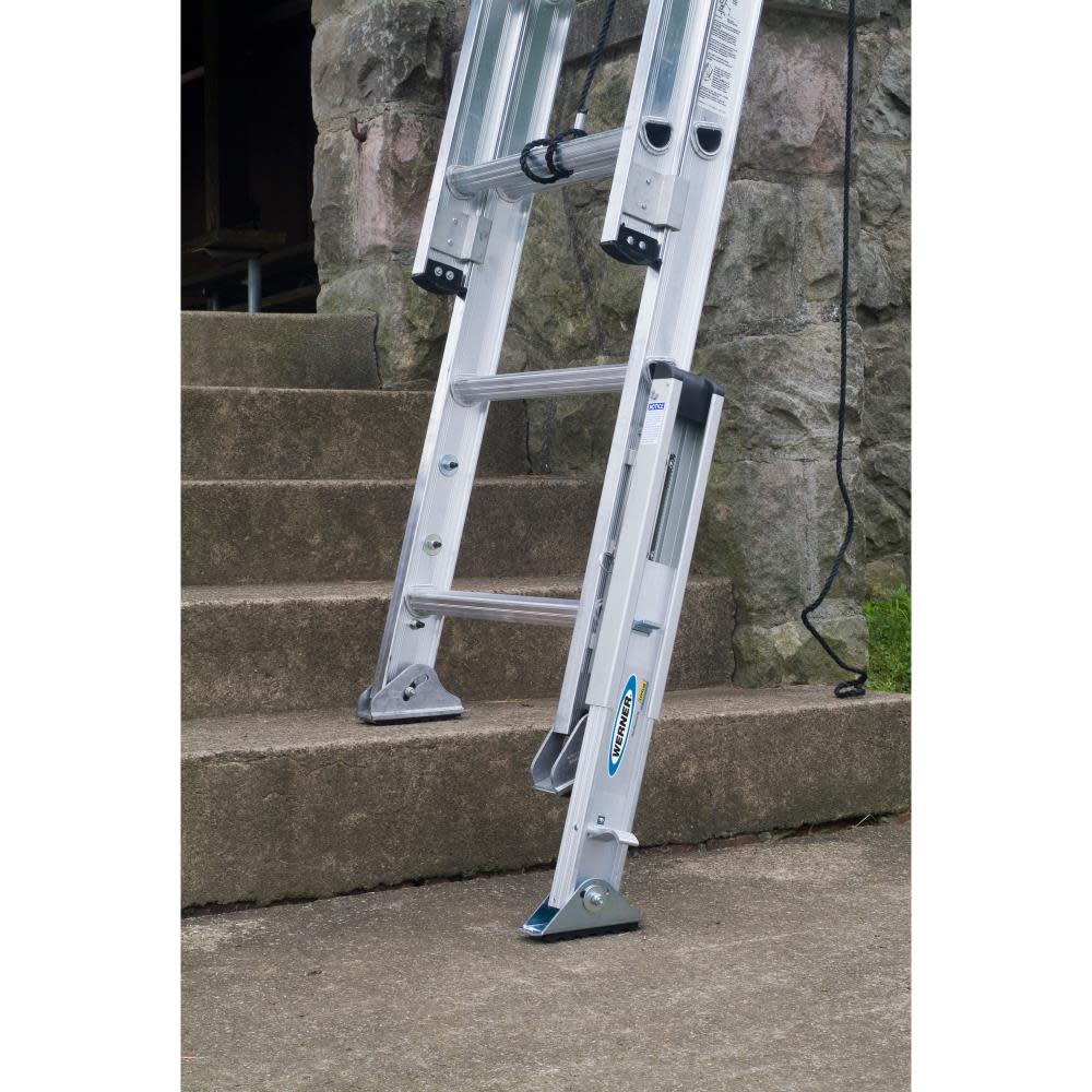 Werner 24-ft Aluminum 300-lb Type IA Extension Ladder - Ascmtools
