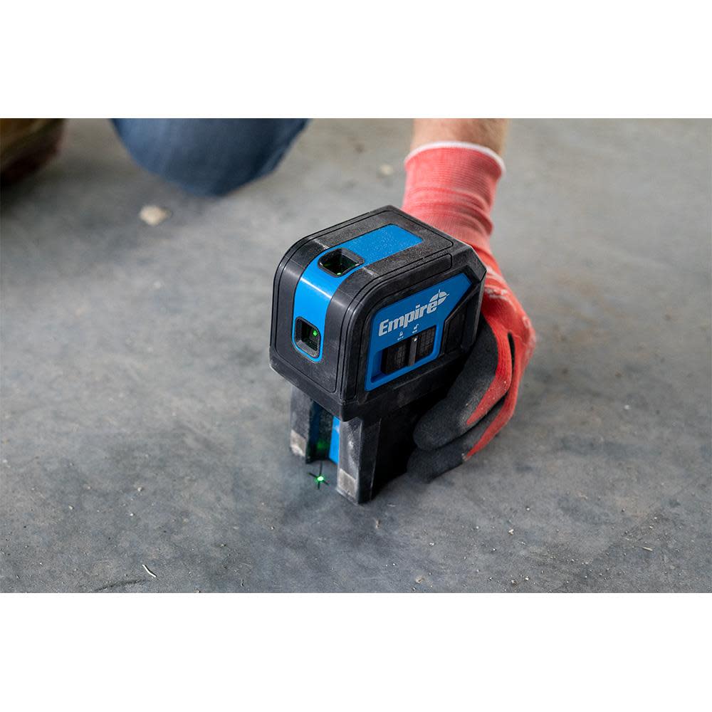 Empire Level 125′ Green Self-Leveling 3-Point Laser - Ascmtools