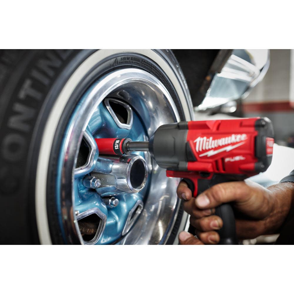 Milwaukee SHOCKWAVE Impact Duty Socket 1/2 Drive 1″ SAE Lug Nut Wheel - Ascmtools
