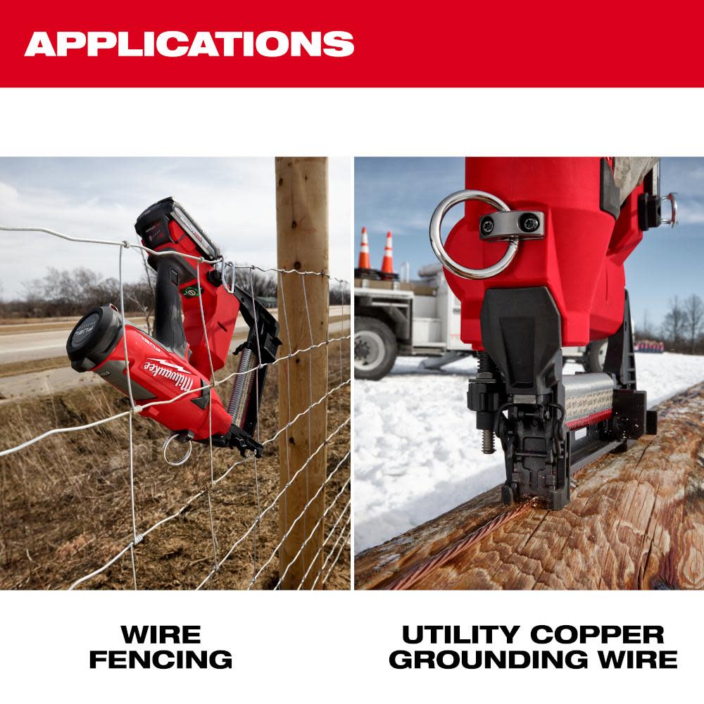 Milwaukee Galvanized Staples 2″ 9 Gauge - Ascmtools