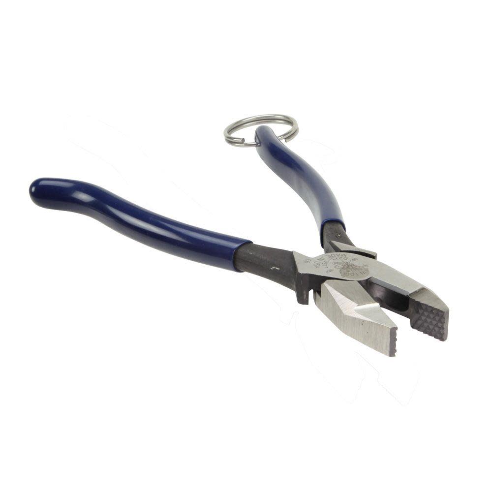 Klein Tools Rebar Work Pliers with Tether Ring - Ascmtools