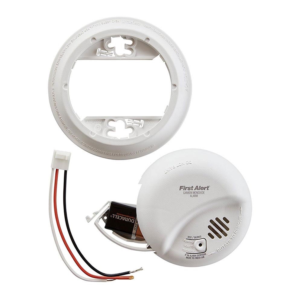 First Alert Hardwired Carbon Monoxide Alarm with Battery Back-up - Ascmtools