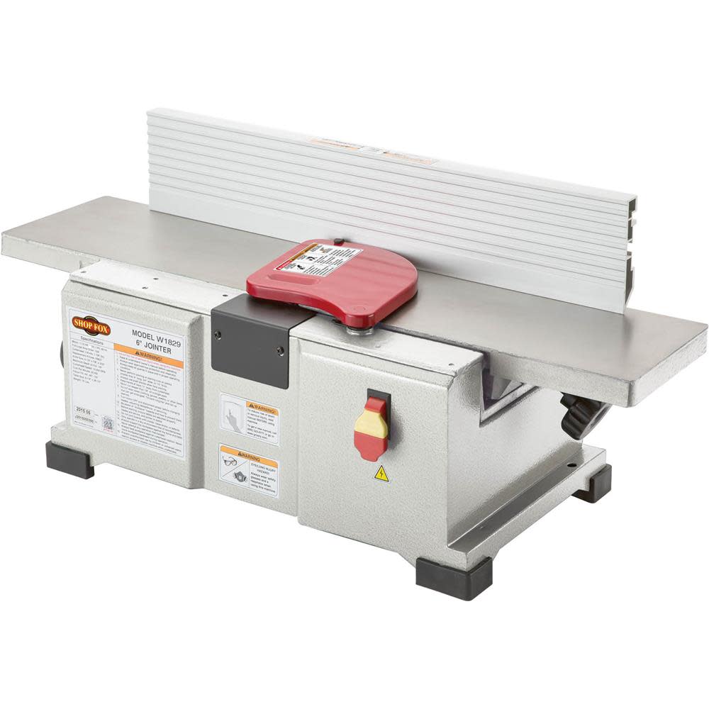 Shop Fox Benchtop Jointer 110V 1 1/2HP 1 Phase 6″ - Ascmtools