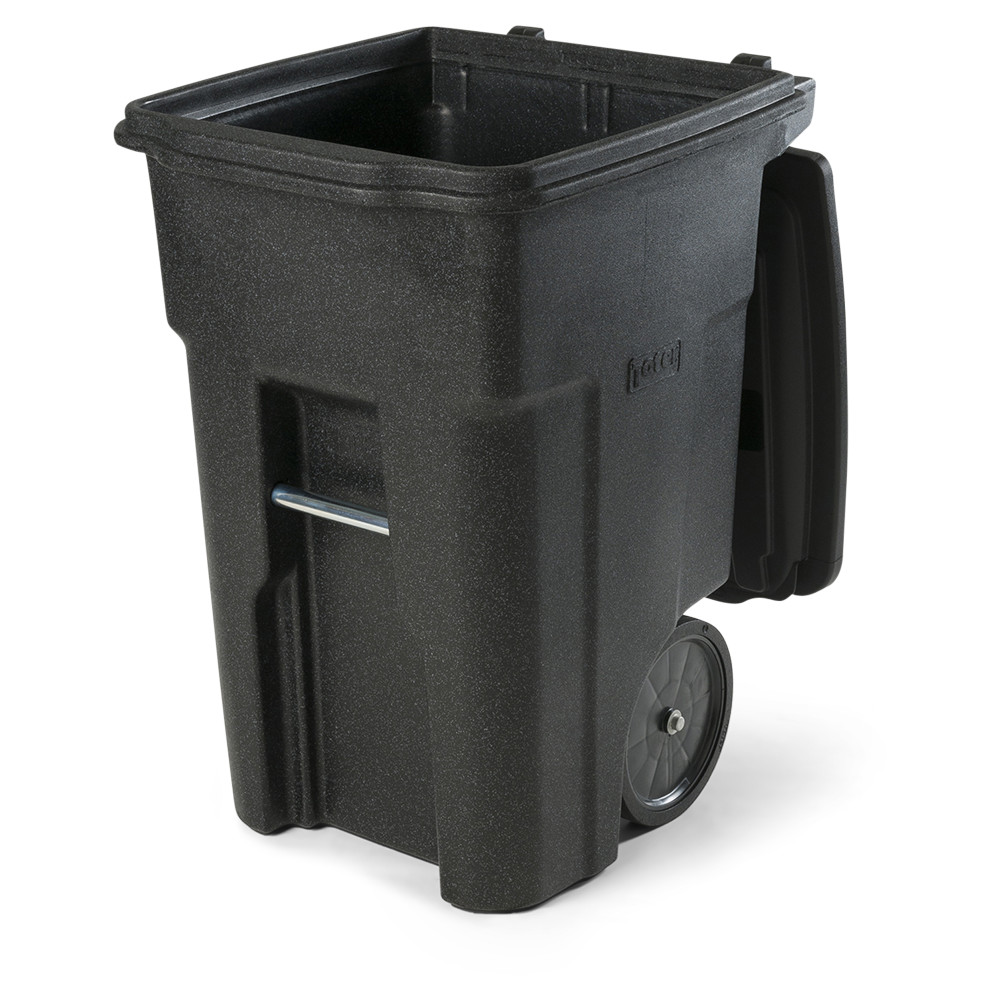 Toter 48 Gallon Trash Can with Smooth Wheels and Lid - Ascmtools