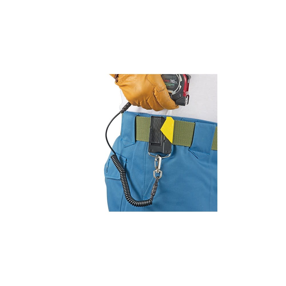 Tajima 25 Ft. x 1.1 In. Extra Stiff Measure Tape with Safety Belt Holder - Ascmtools