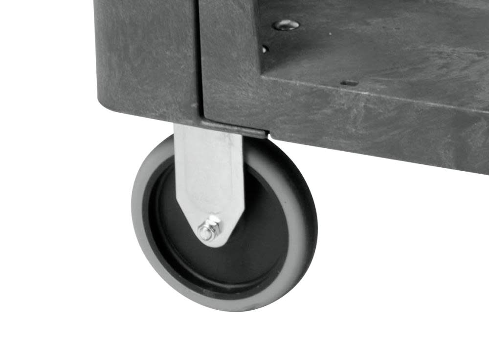 JET PUC-3819 Utility Cart Flat Top Resin 38″ x 19″ - Ascmtools