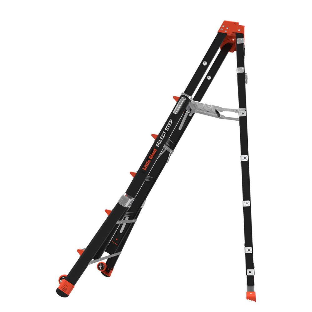 Little Giant Safety Select Step M6 Fiberglass Type 1AA Adjustable Step Ladder - Ascmtools