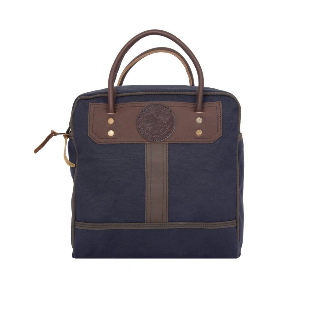 Duluth Pack 17 Liters Capacity Navy Zip Top Tote - Ascmtools