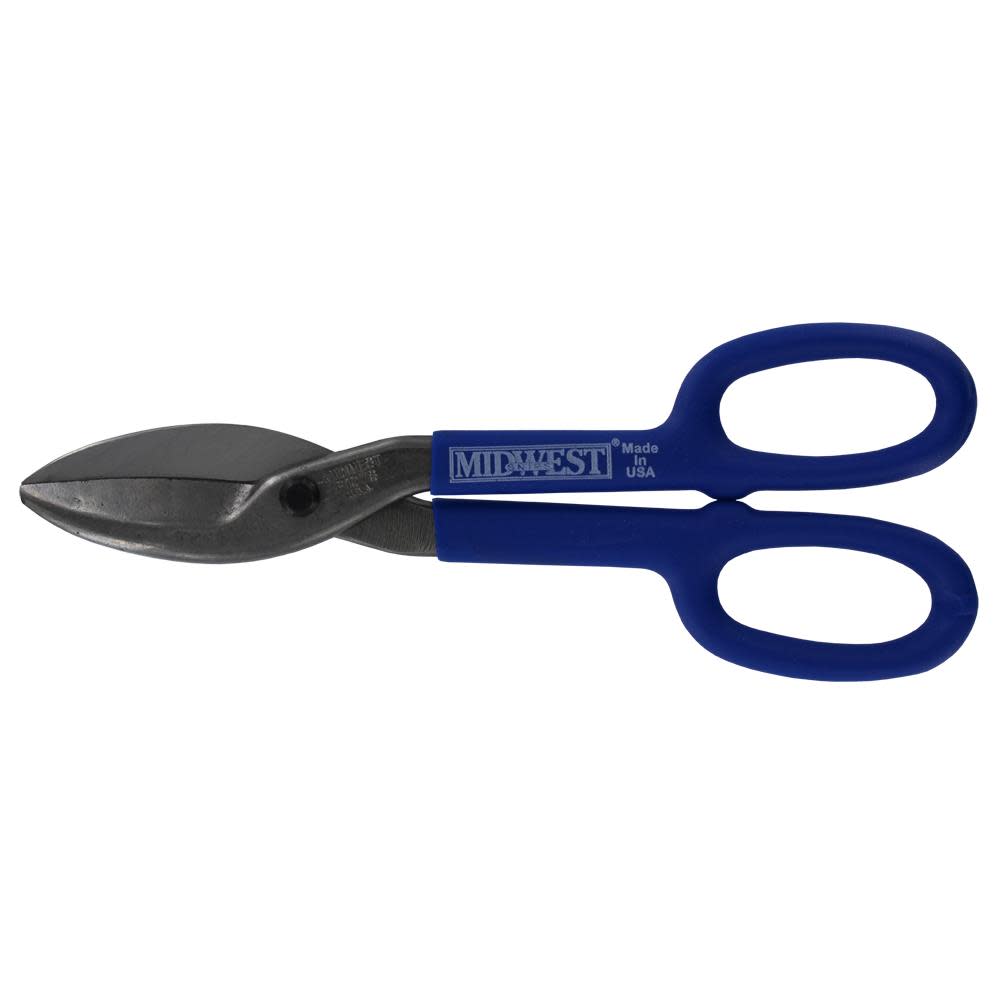 Midwest Snips 10 In. Straight Tinner Snip - Ascmtools