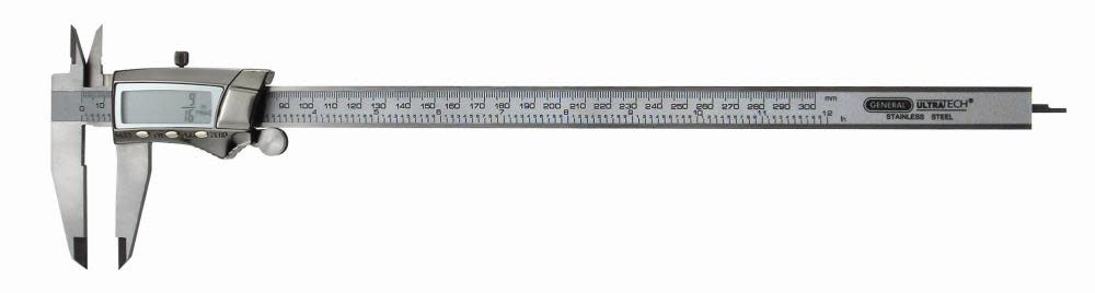 General Tools Digital Fractional Caliper – 12″ - Ascmtools