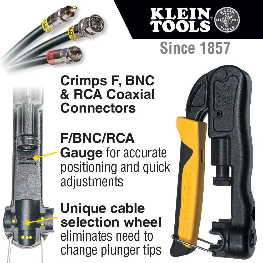 Klein Tools Compression Crimper Lateral - Ascmtools