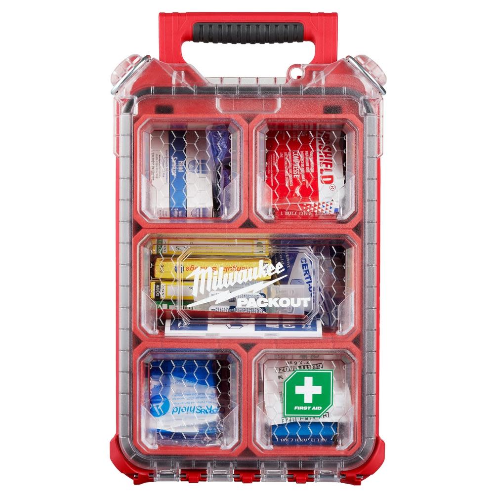 Milwaukee PACKOUT First Aid Kit 79pc Class A Type III - Ascmtools