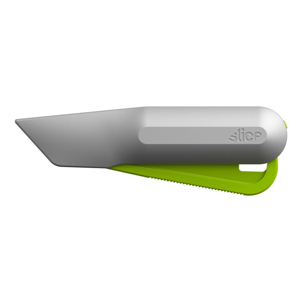 Slice Squeeze Knife Auto Retractable Metal Handle - Ascmtools