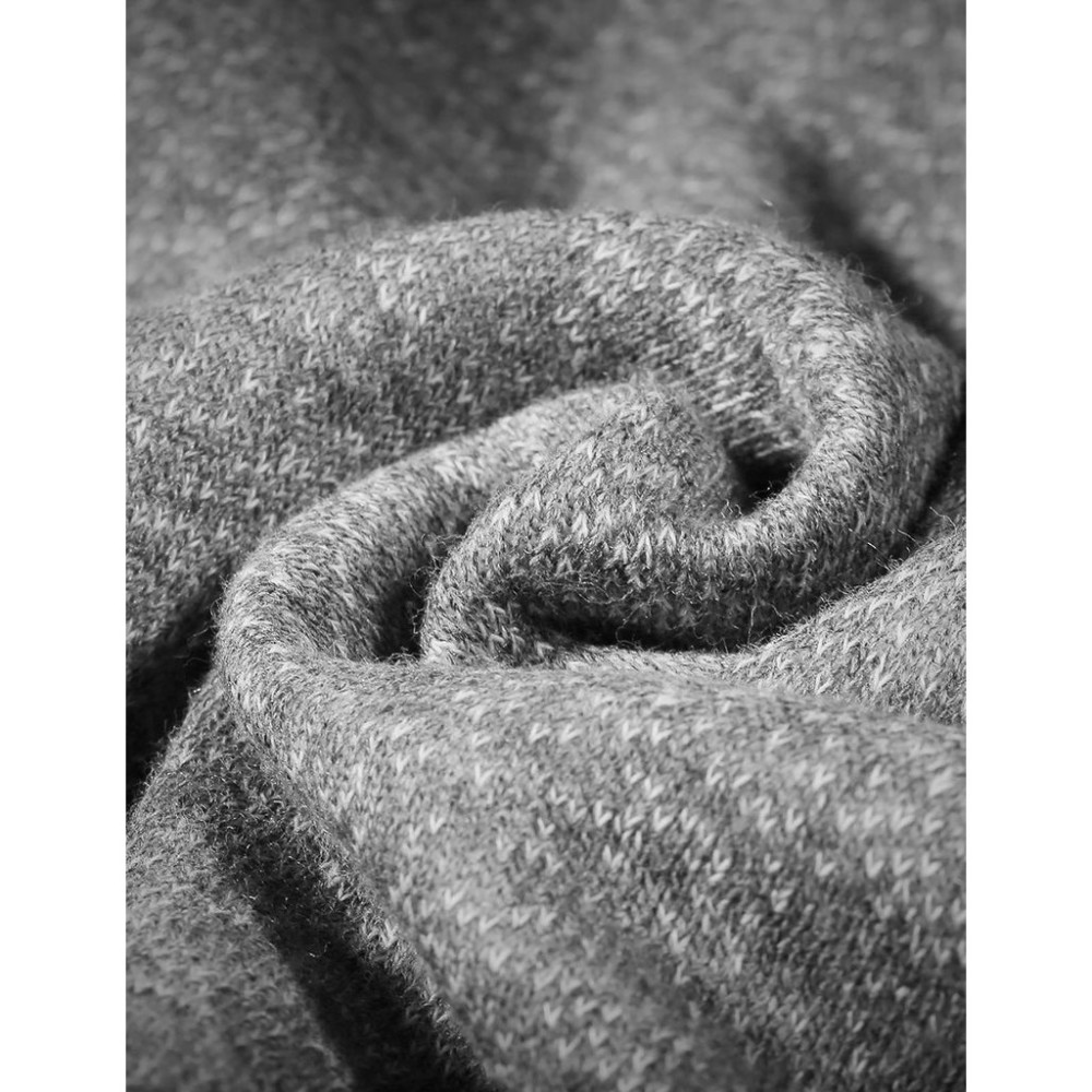 ORORO Mens Flecking Gray Heated Fleece Jacket Kit 2X - Ascmtools