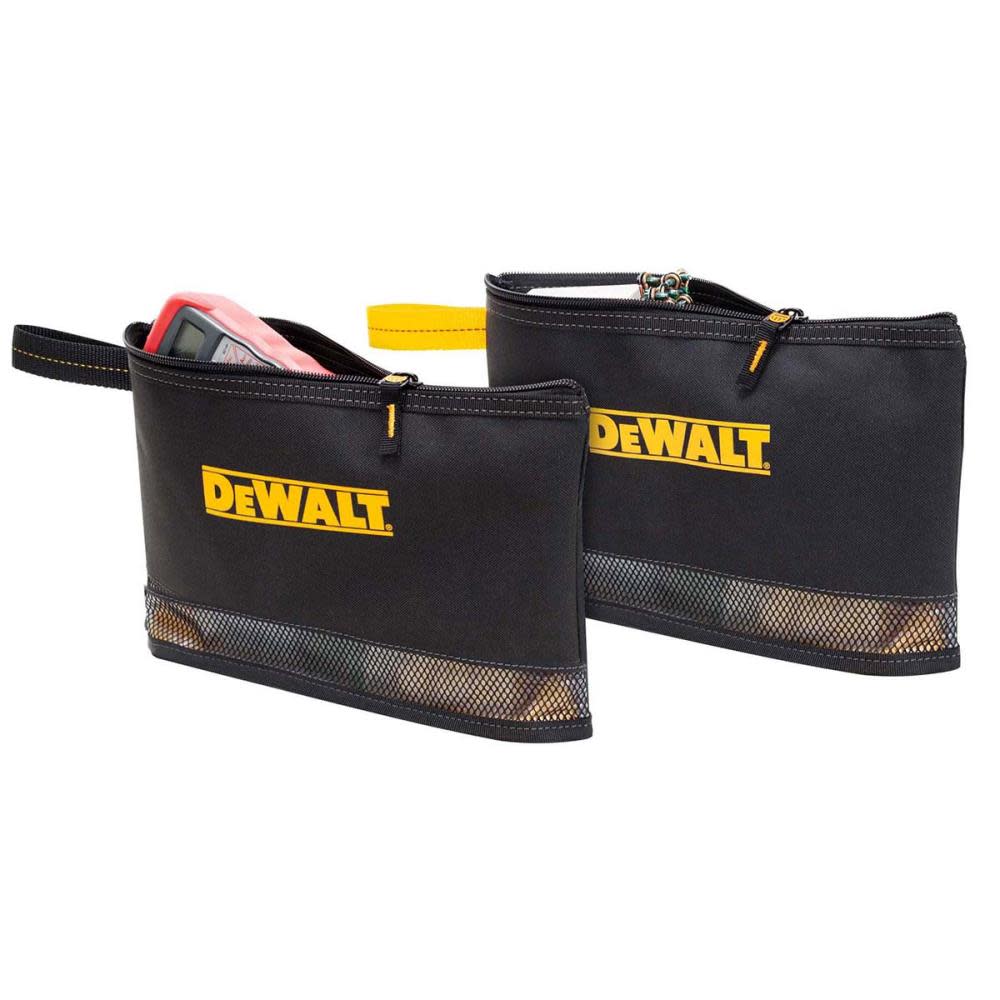 DEWALT 2 Multi-Purpose Zippered Bags - Ascmtools