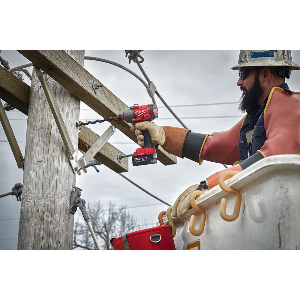 Milwaukee M18 FUEL 7/16″ Hex Utility High Torque Imapct Wrench with ONE-KEY Reconditioned - Ascmtools