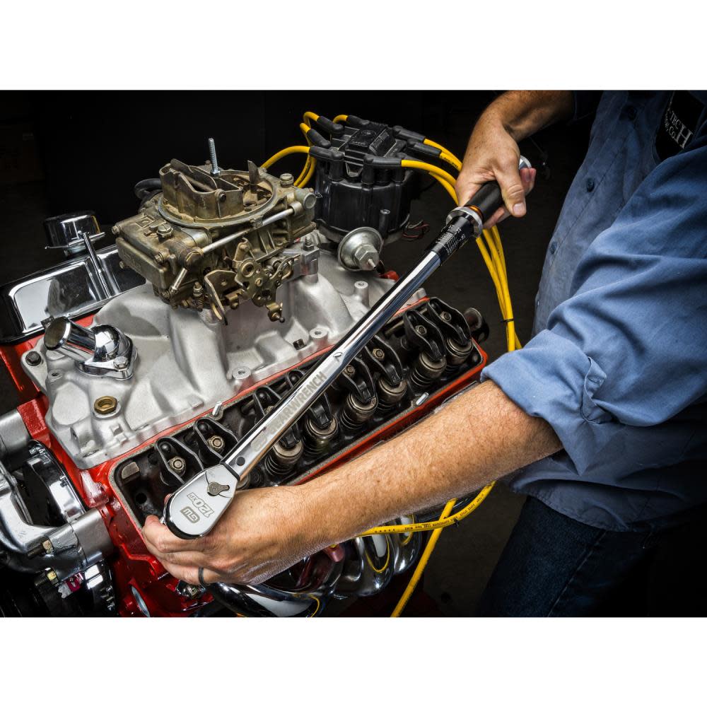 GEARWRENCH 3/8-in Drive 120XP Micrometer Torque Wrench 10-100 ft/-lbs - Ascmtools