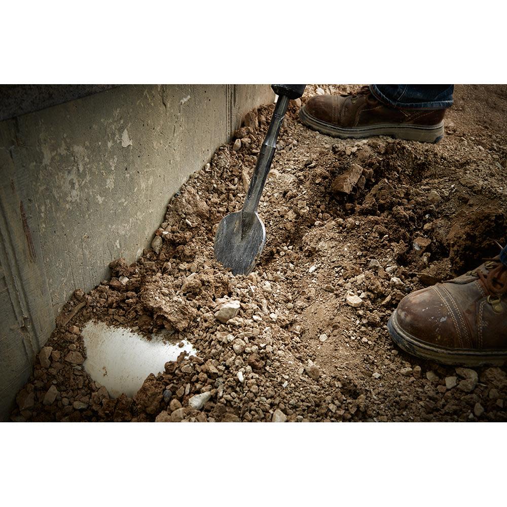 Milwaukee SDS-Max 4-1/4 in. x 16 in. Clay Spade - Ascmtools