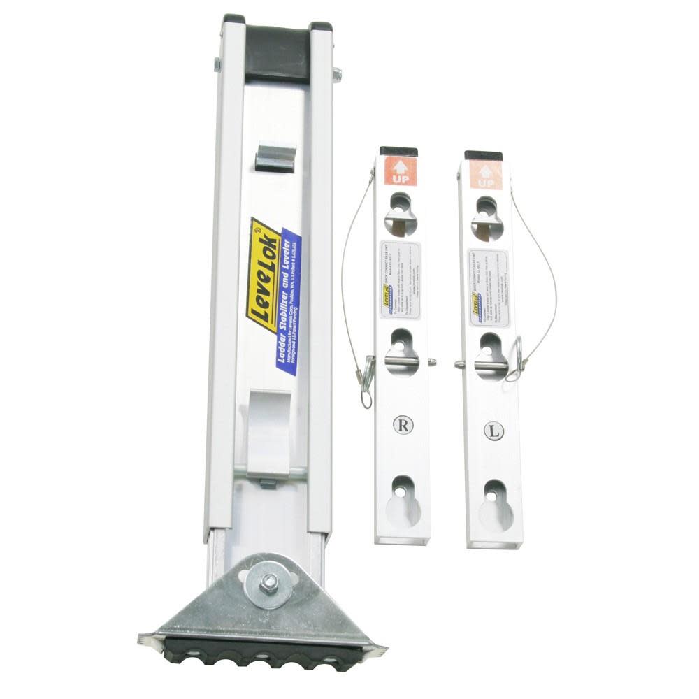 Werner Levelok Ladder Leveler with Base Units - Ascmtools
