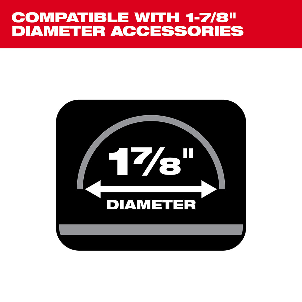 Milwaukee 1 7/8″ x 9′ Flexible Hose - Ascmtools