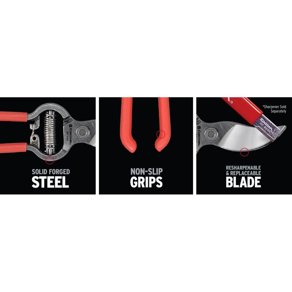 Corona Pruner 3/4″ ClassicCUT MaxForged High-Carbon Steel - Ascmtools