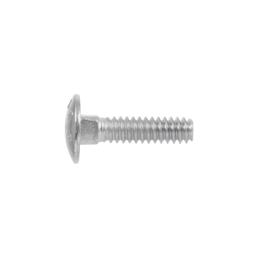 Hillman 3/8-16 x 4 1/2″ Zinc Carriage Bolt 50pk - Ascmtools