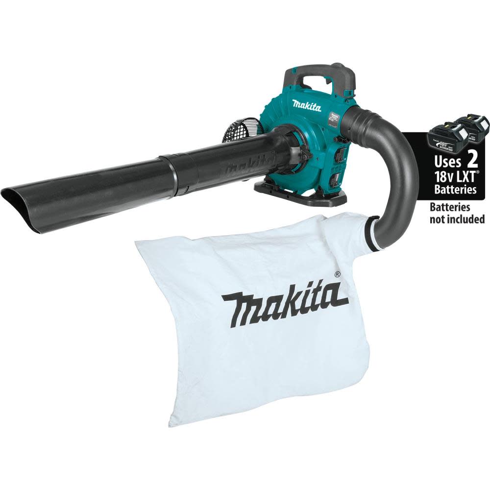 Makita 18V X2 (36V) LXT Lithium-Ion Brushless Cordless Blower with Vacuum Attachment Kit Tool Only - Ascmtools
