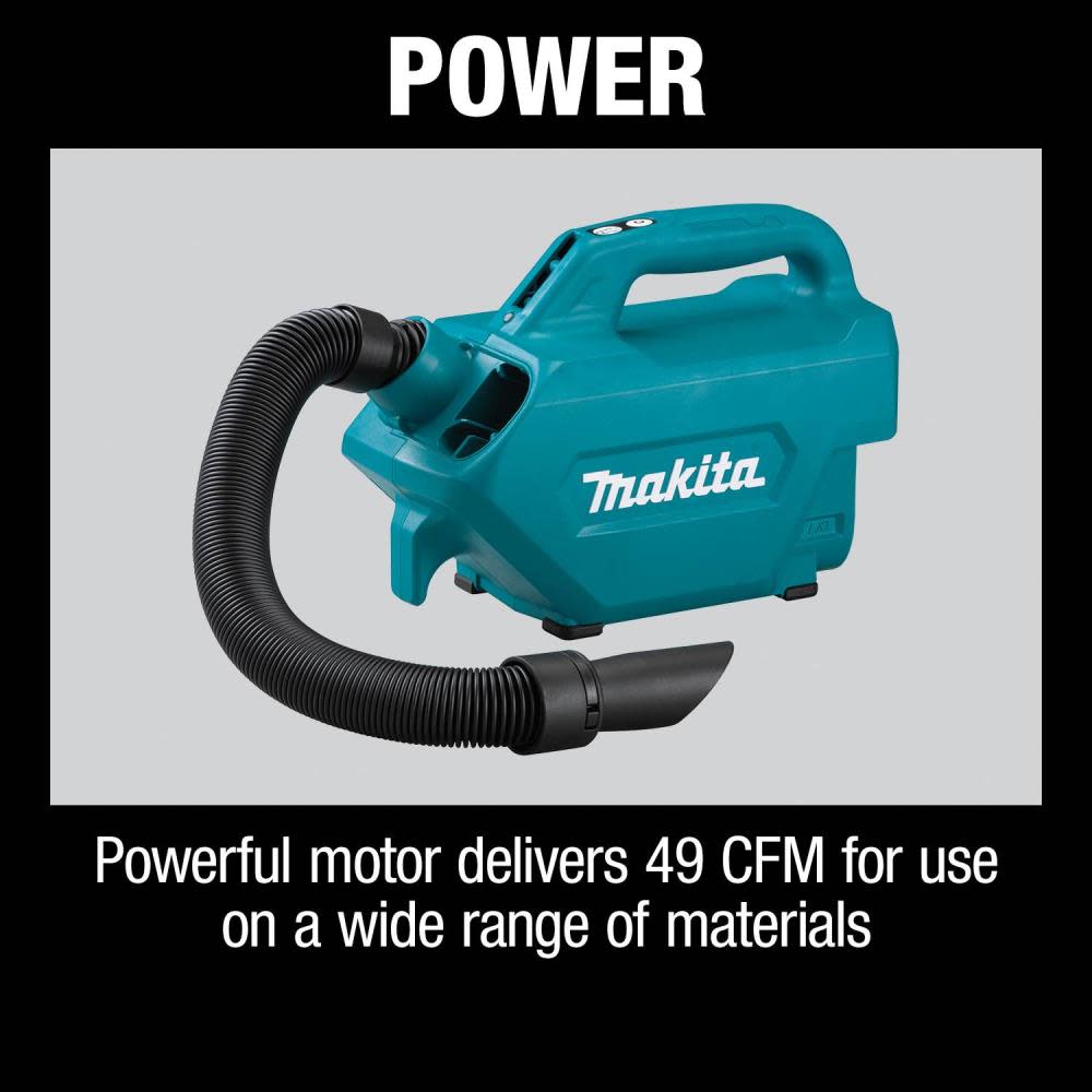 Makita 18V LXT Lithium-Ion Handheld Canister Vacuum Tool Only - Ascmtools