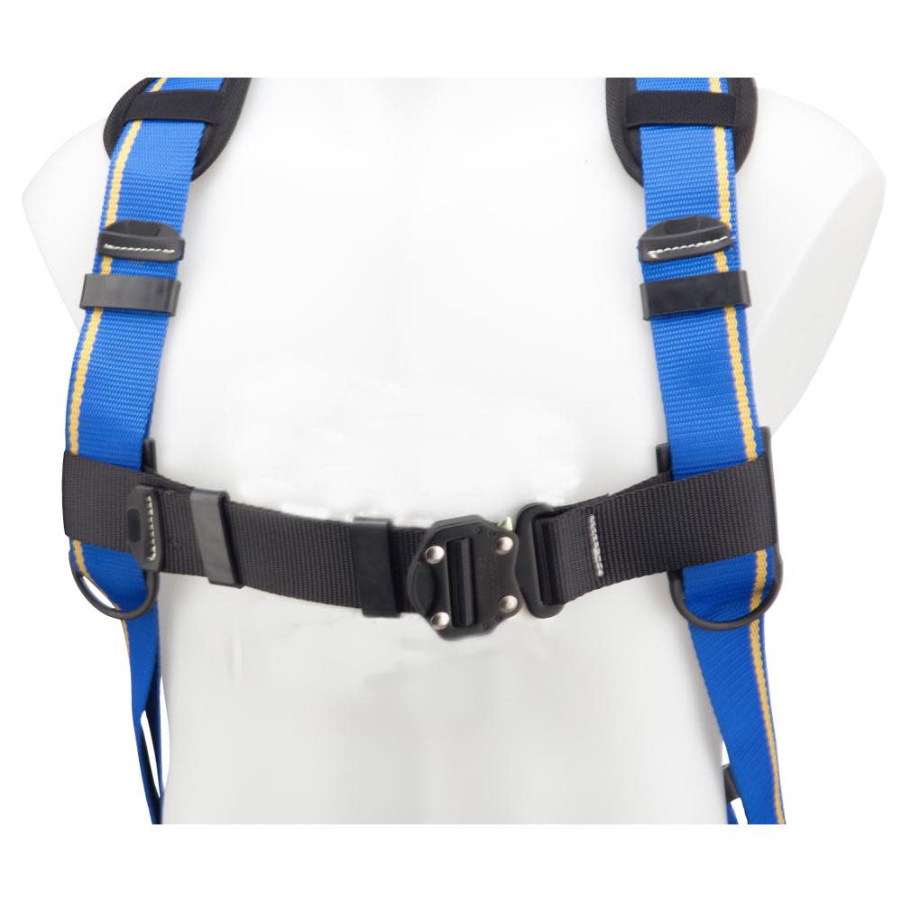 Werner Blue Armor Construction (3 D Rings) Harness (XL) - Ascmtools