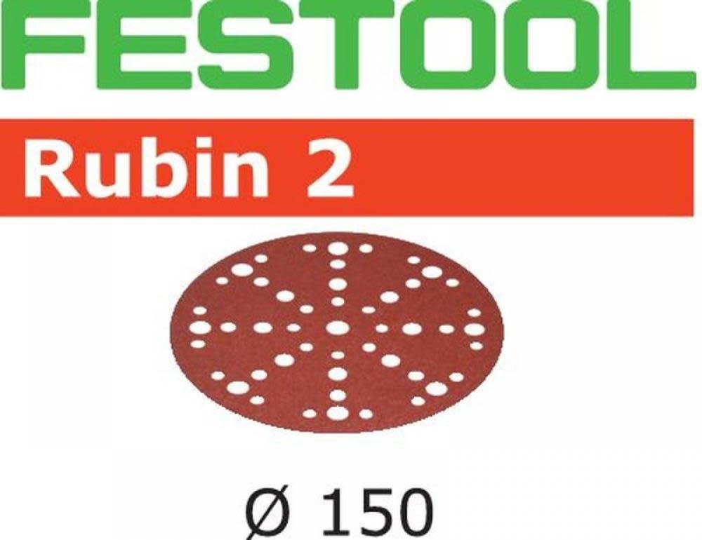 Festool Rubin 2 Sanding Abrasive – STF D150/48 – P220 – 50 pack - Ascmtools