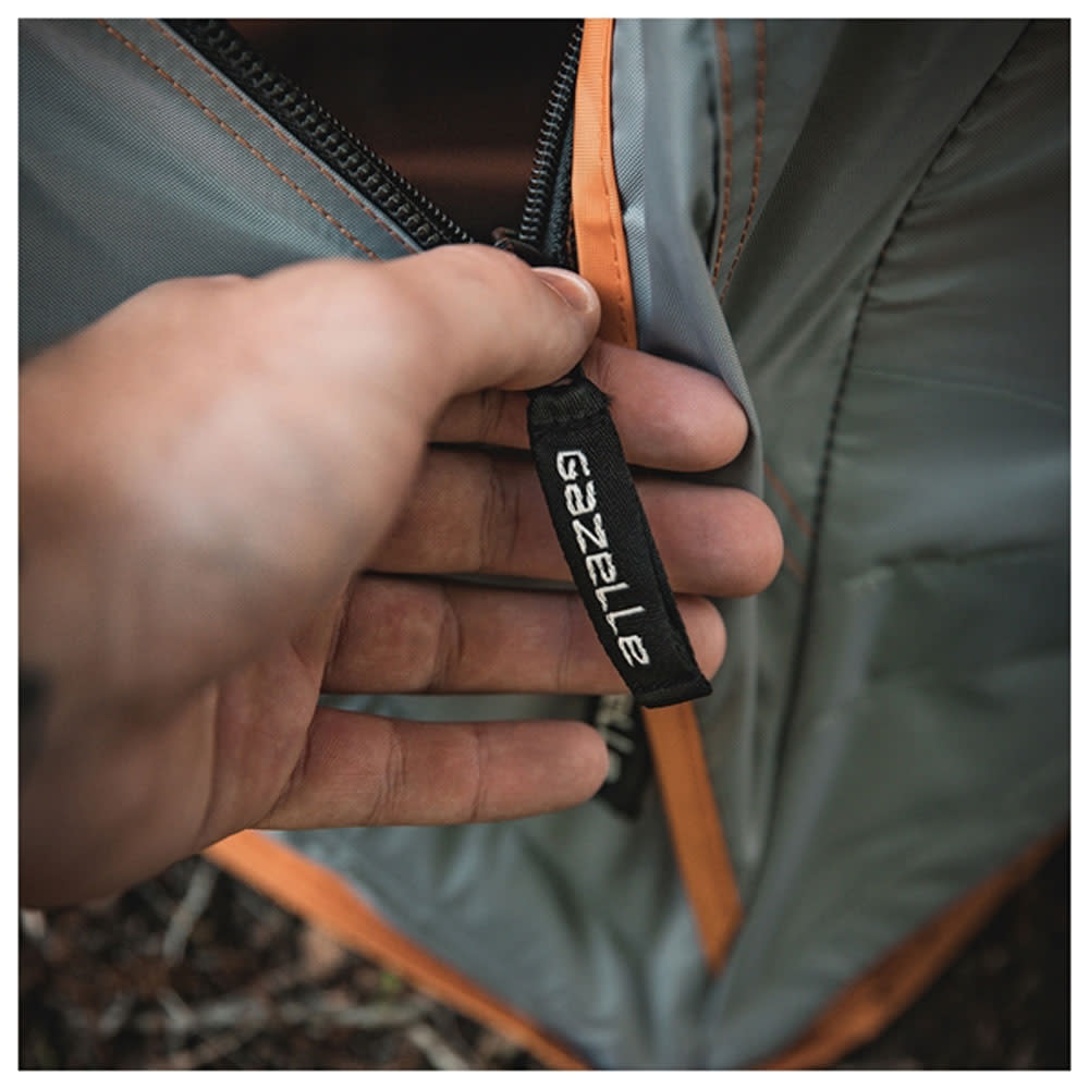 Gazelle T8 Hub 8 Person Camping Tent Sunset Orange - Ascmtools