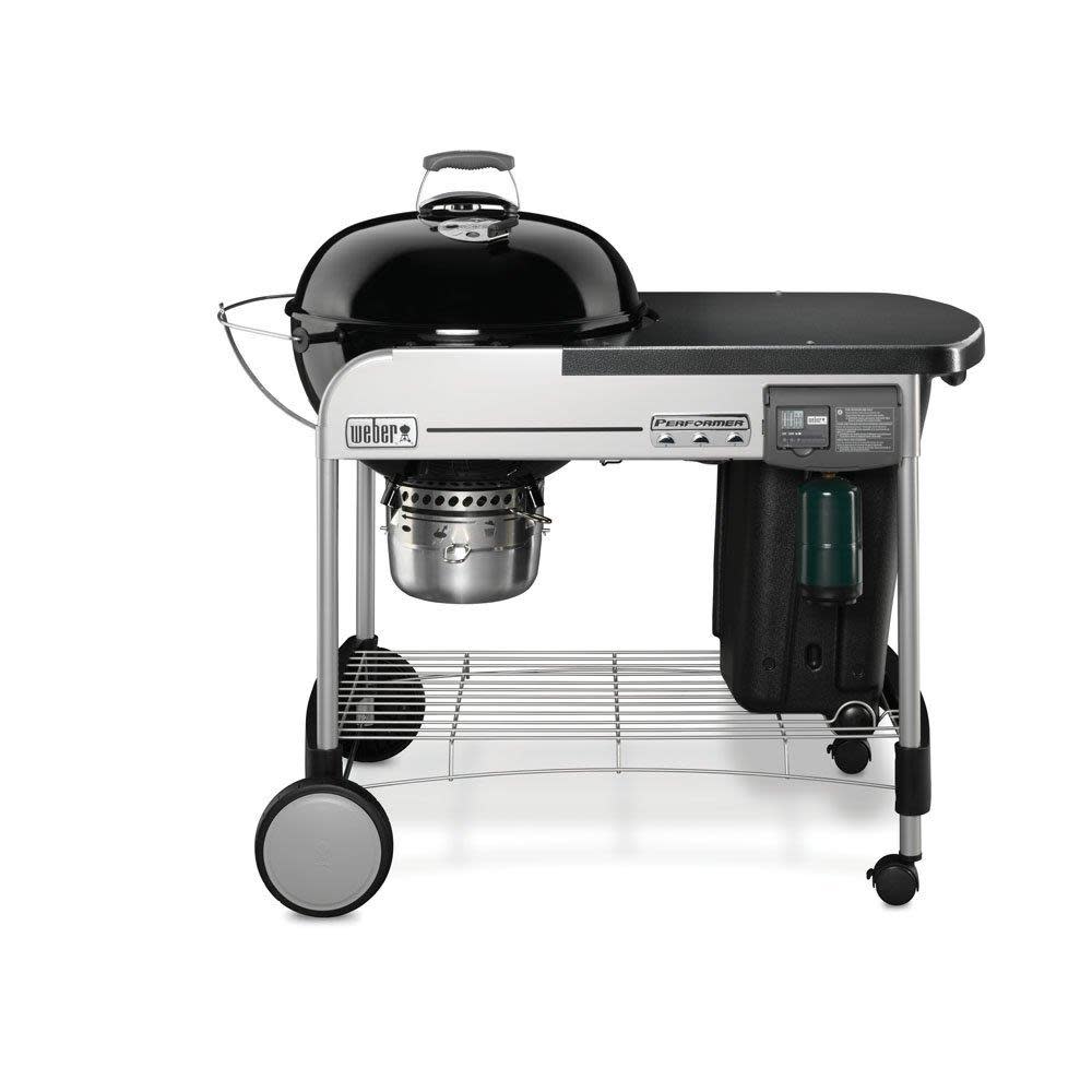 Weber Performer Deluxe Charcoal Grill – 22 In. Black - Ascmtools