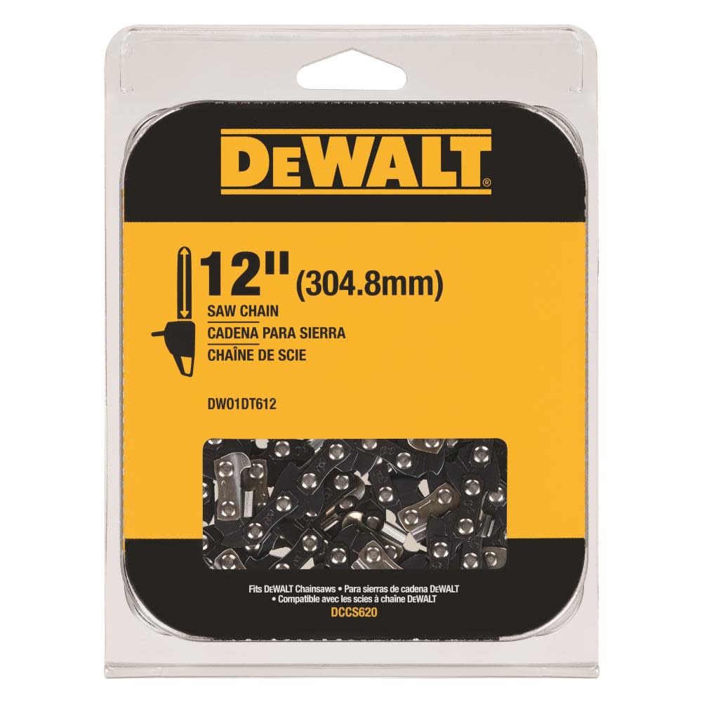 DEWALT 20V MAX 12″ Chainsaw Kit with Extra 12″ Chain - Ascmtools