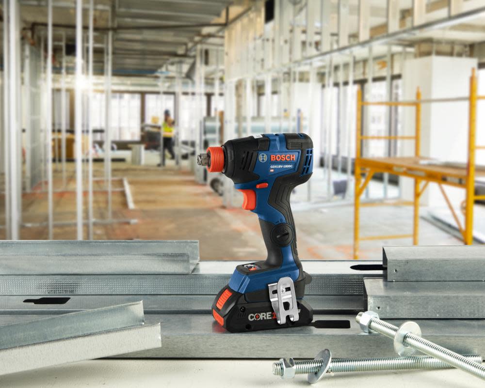 Bosch 18V EC Freak 1/4″ & 1/2″ Two-In-One Bit/Socket Impact Driver Kit - Ascmtools