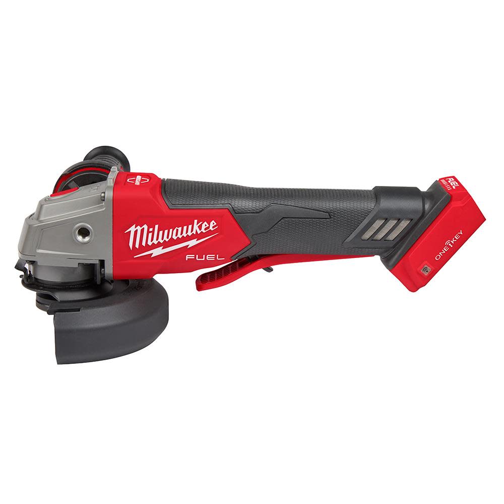 Milwaukee M18 FUEL 4 1/2″ / 5″ Braking Grinder Paddle Switch No Lock Bare Tool - Ascmtools