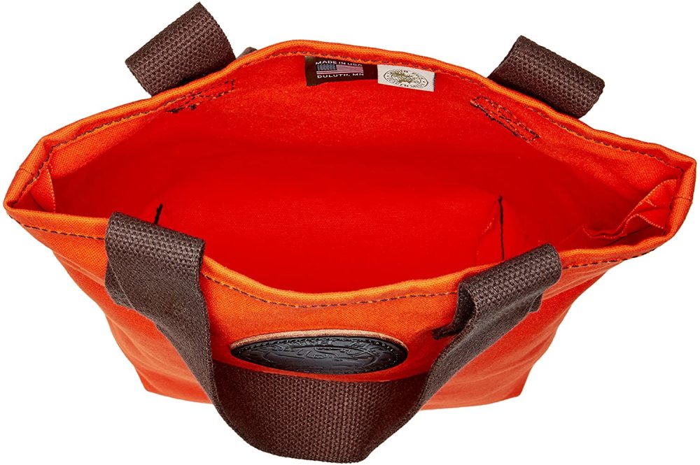 Duluth Pack 6 Liter Capacity Orange Envelope Style Promo Tote - Ascmtools